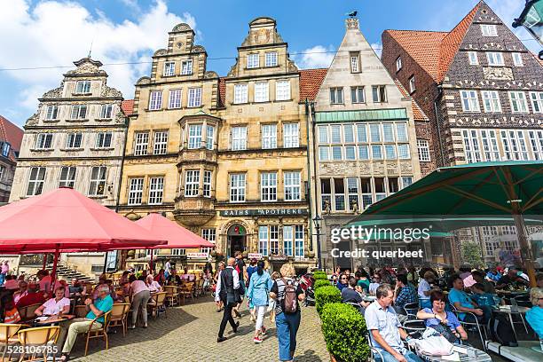 hanseatic city bremen - bremen stock pictures, royalty-free photos & images