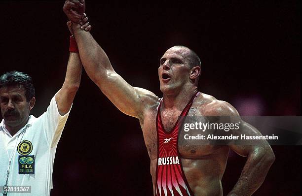 Bis 130 kg ATLANTA 1996 23.7.96, GOLD Aleksandr KARELIN/RUS