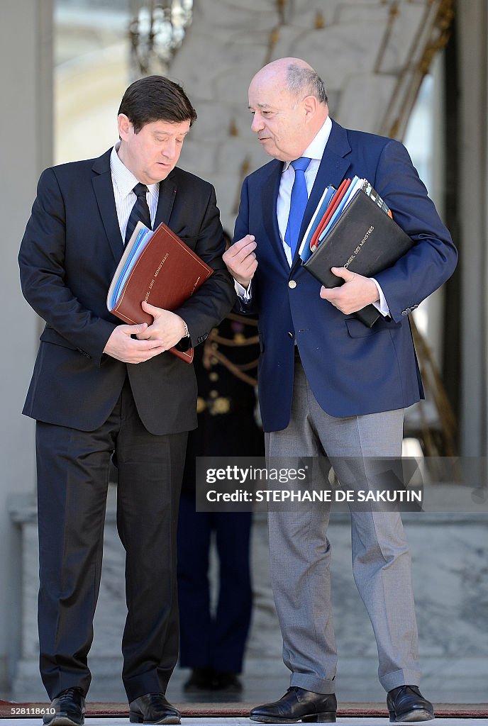 FRANCE-GOVERNMENT-CABINET-MEETING