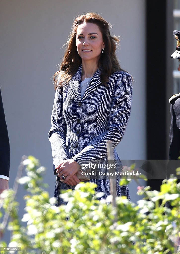 The Duchess Of Cambridge Will Open The Magic Garden At Hampton Court Palace