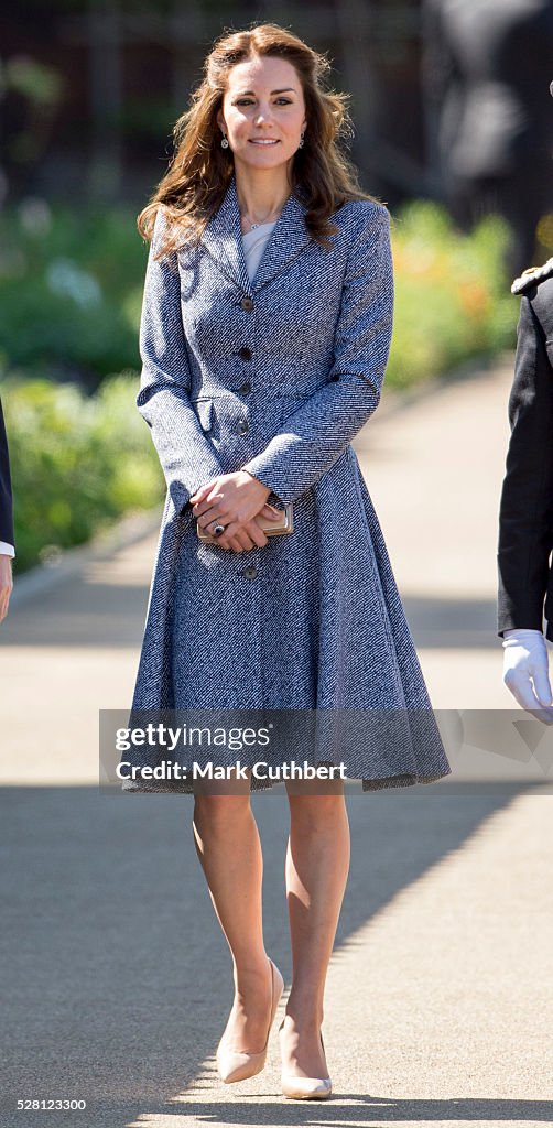 The Duchess Of Cambridge Will Open The Magic Garden At Hampton Court Palace