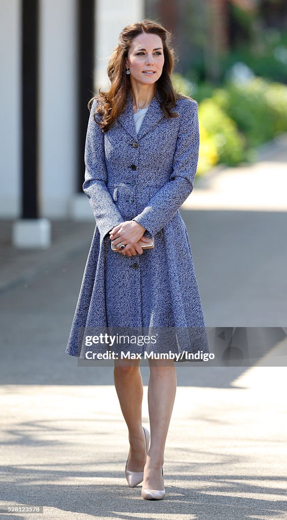 The Duchess Of Cambridge Will Open The Magic Garden At Hampton Court Palace