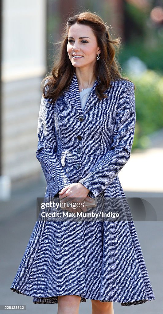 The Duchess Of Cambridge Will Open The Magic Garden At Hampton Court Palace