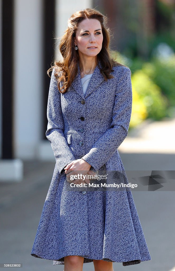 The Duchess Of Cambridge Will Open The Magic Garden At Hampton Court Palace