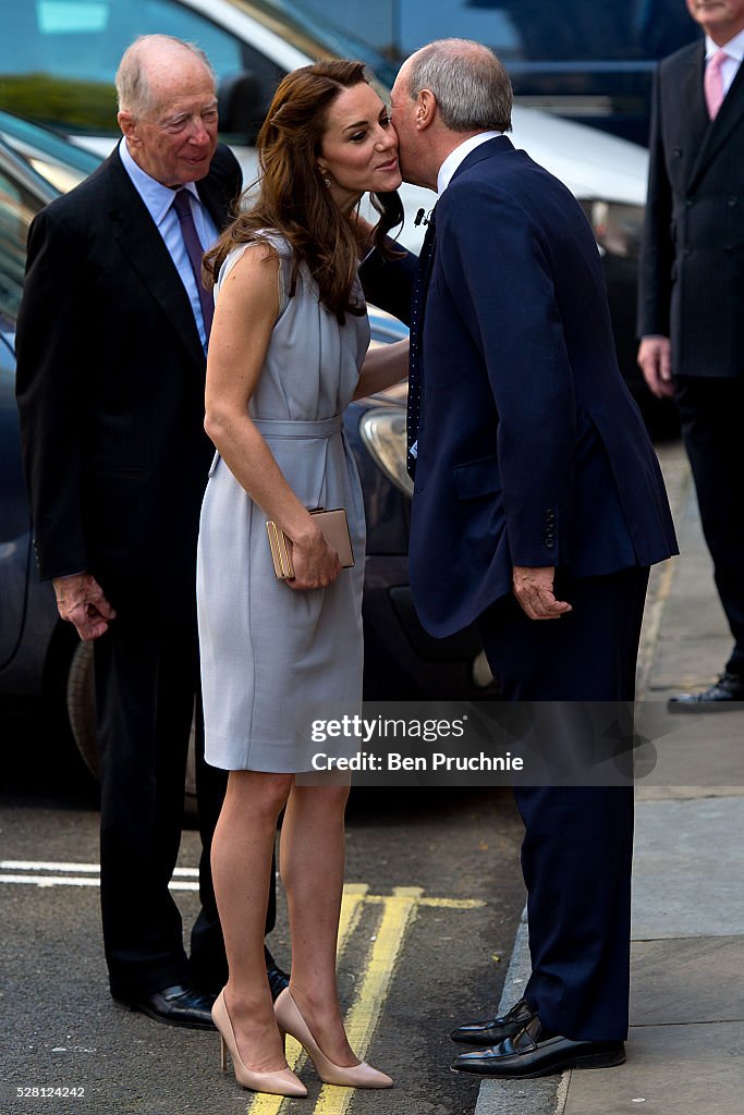 The Duchess Of Cambridge Attends Lunch In Support Of The Anna Freud Centre