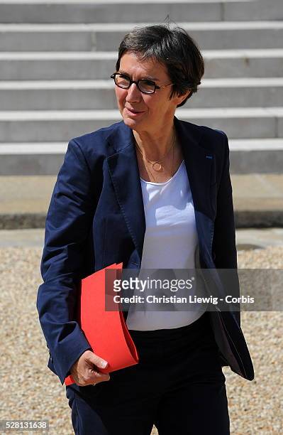 France's newly-appointed Sports and Youth Minister Valerie Fourneyron . Photo by Christian.liewig/corbis.com
