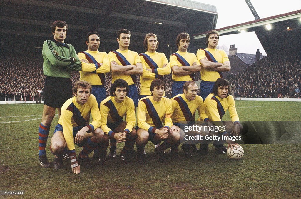 Barcelona v Liverpool UEFA CUP Semi Final 2nd leg 1976