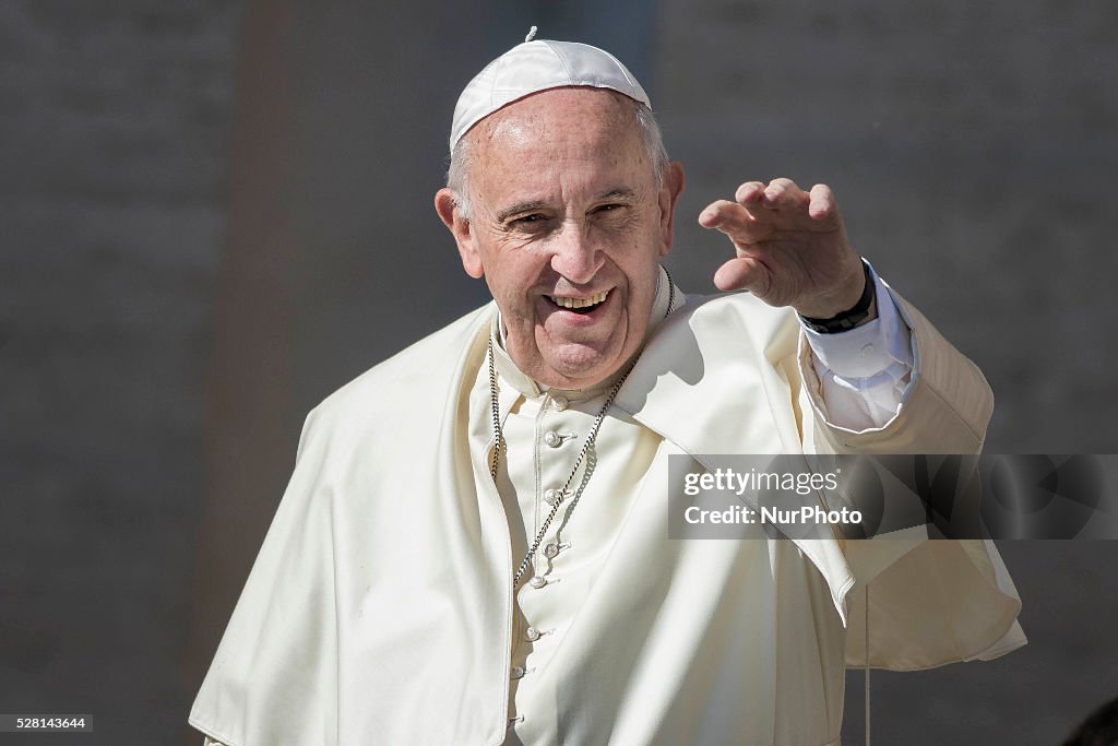 Pope Francis celebrates Weekly General Audience in St. Peter's Square