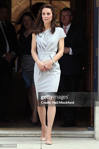 Catherine, Duchess Of Cambridge attends a lunch in support of the Anna Freud Centre at Spencer House on May 04, 2016 in London, England.