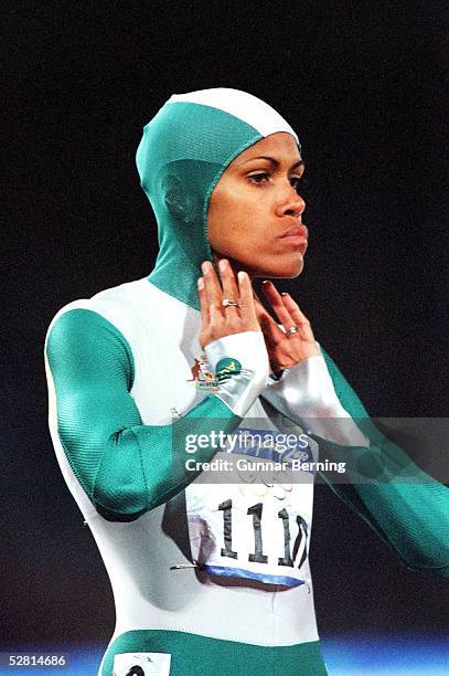 Sydney; FRAUEN/400m/FINALE; Cathy FREEMAN/AUS - GOLD -