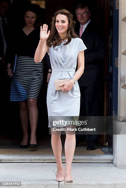 Catherine, Duchess of Cambridge attends a lunch in aid of The Anna Freud Centre on May 4, 2016 in London, England.