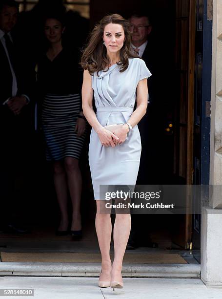 Catherine, Duchess of Cambridge attends a lunch in aid of The Anna Freud Centre on May 4, 2016 in London, England.