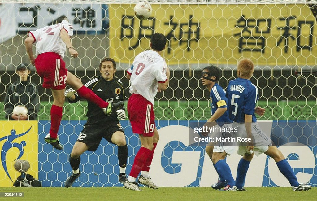 FUSSBALL: WM 2002 in JAPAN und KOREA, JAPAN - TUERKEI 0:1