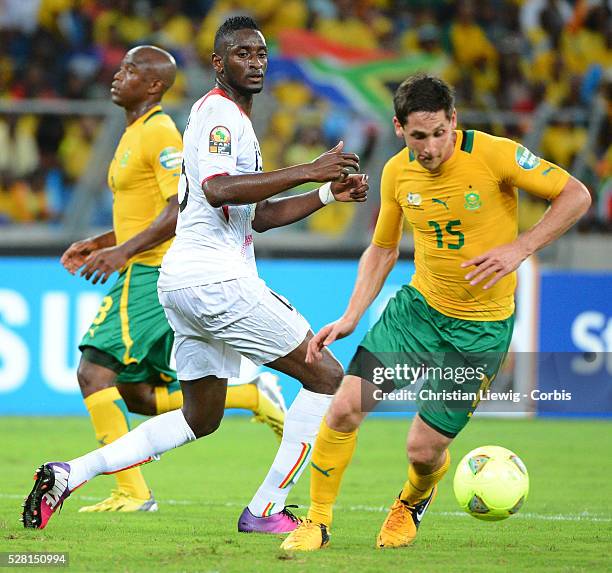 South Africa ,s Dean Furman during the 2013 Orange Africa Cup of Nations Quarter-Final soccer match, South Africa,sVs Mali at Moses Mabhida stadium,...