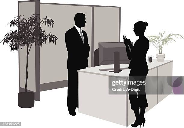 makingfriends - admin assistant stock illustrations