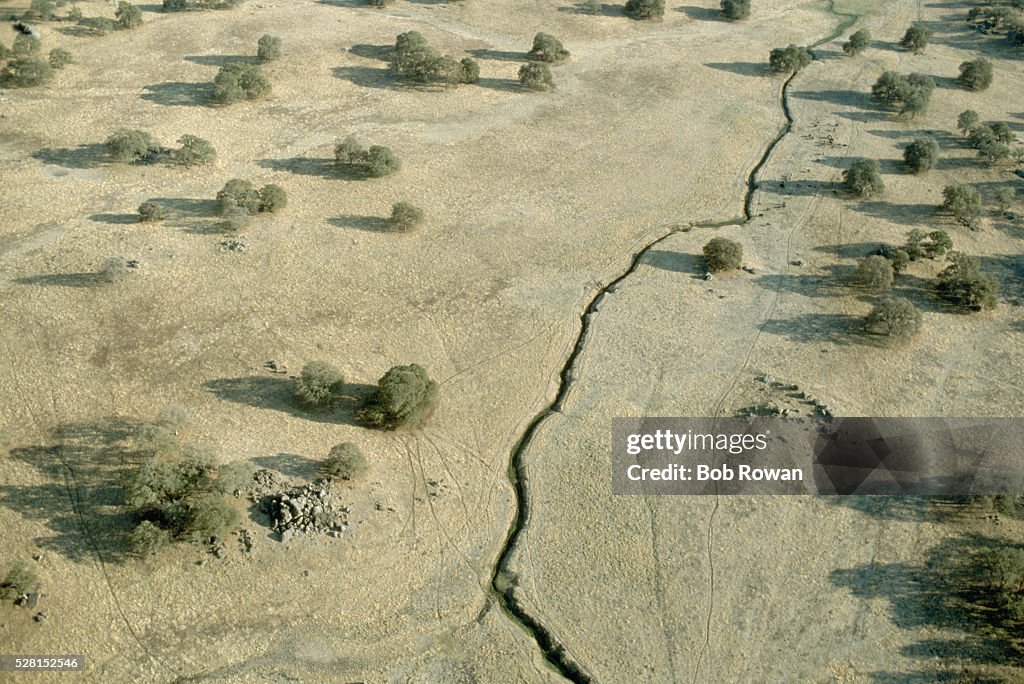 San Andreas Fault Crack