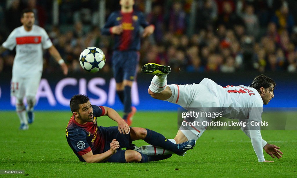 Soccer - UEFA Champions League - Barcelona v Paris Saint-Germain