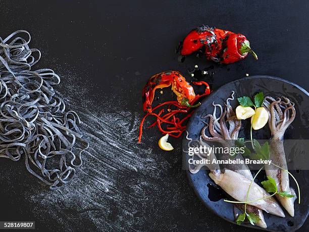 Cooked Squid Photos and Premium High Res Pictures - Getty Images