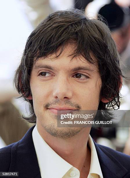 Actor Lukas Haas poses during the photo call for US director Gus Van Sant's film "Last Days", 13 May 2005, at the 58th edition of the International...