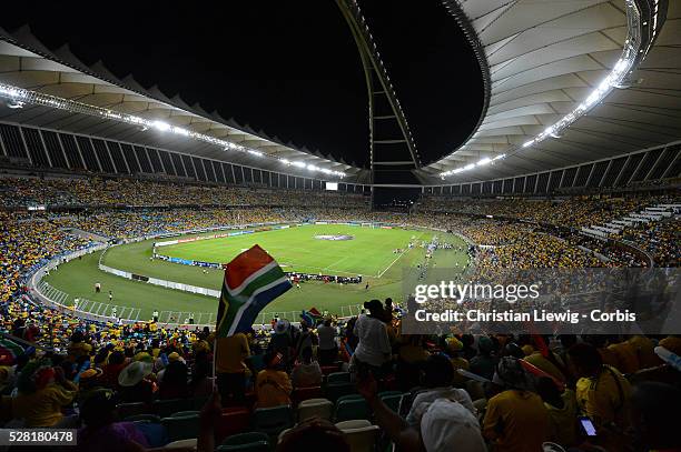 South Africa The Moses Mabhida Stadium during the 2013 Orange Africa Cup of Nations Quarter-Final soccer match, South Africa,sVs Mali at Moses...