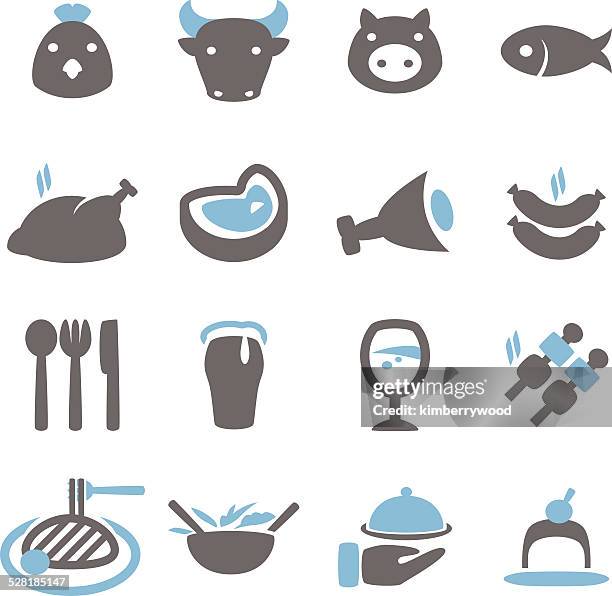 dinner - dessert buffet stock illustrations