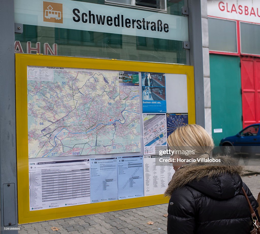 Germany - Street cars in Frankfurt