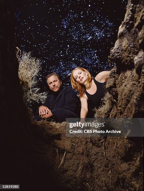 William Petersen and Marg Helgenberger star in CSI: CRIME SCENE INVESTIGATION.