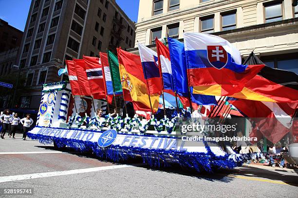 nato parade - nato 2014 stock pictures, royalty-free photos & images