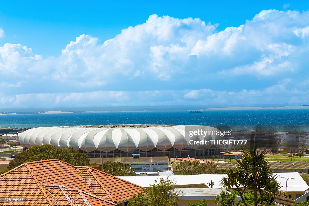 Estádio Nelson Mandela Bay em Porto Elizabeth