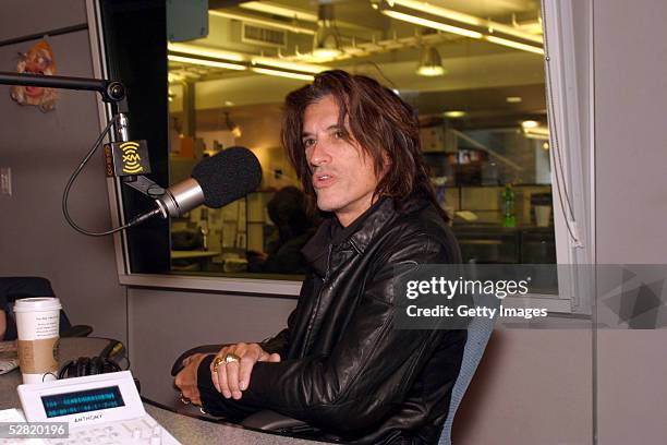 Guitar legend Joe Perry talks about his new self-titled album, BBQ sauce, and life as a rock and roller with XM's Opie & Anthony on May 13, 2005 in...