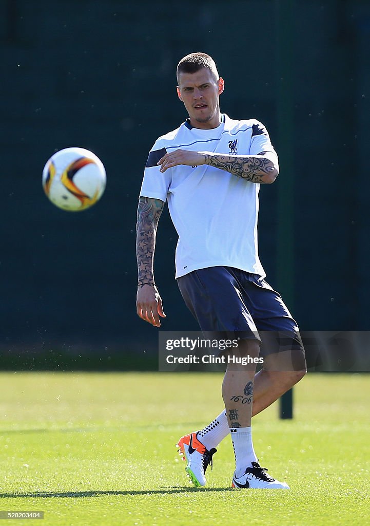 Liverpool Training and Press Conference