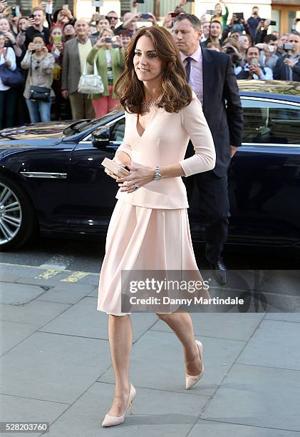 Catherine, Duchess of Cambridge visits the "Vogue 100: A Century Of Style" exhibition at National Portrait Gallery on May 4, 2016 in London, England....