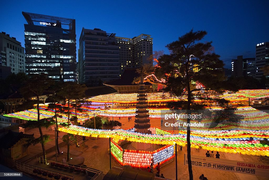 Buddha's birthday celebration in Seoul 