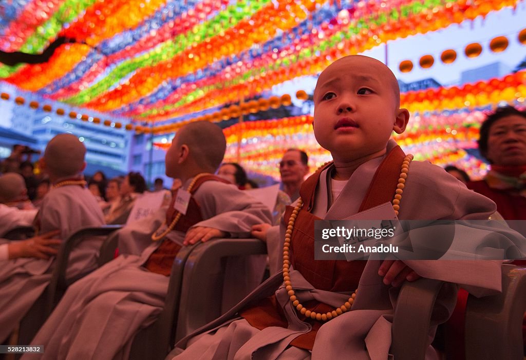 Buddha's birthday celebration in Seoul 