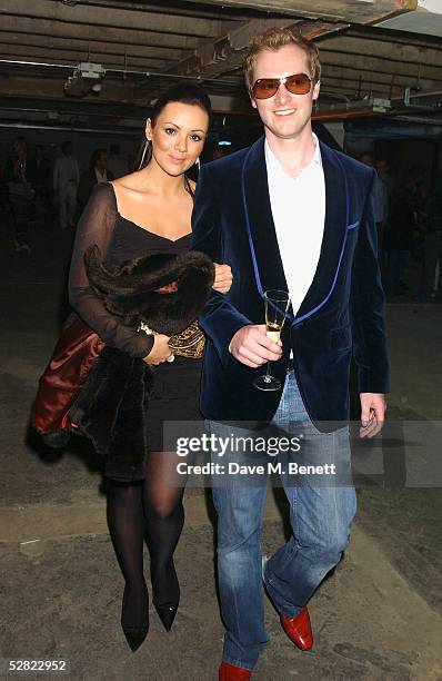 Martine McCutcheon and Maximillion Cooper attend the Gumball 3000 "6 Days In May" DVD Premiere and launch party for this year's rally at Victoria...