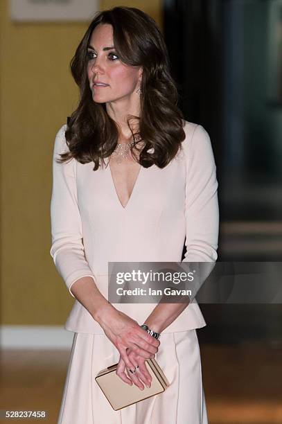 Catherine, Duchess of Cambridge visits the "Vogue 100: A Century Of Style" exhibition at National Portrait Gallery on May 4, 2016 in London, England....