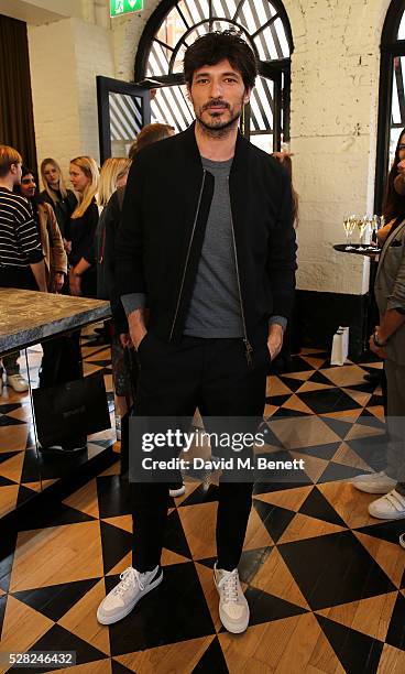 Andres Velencoso attends Ami Mayfair Store Opening on May 4, 2016 in London, England.
