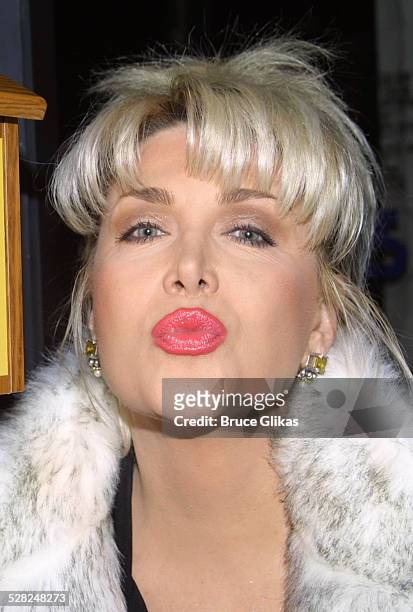 Gennifer Flowers during Gennifer Flowers Attends the Opening of One Mo' Time at The Longacre Theater in New York City, New York, United States.