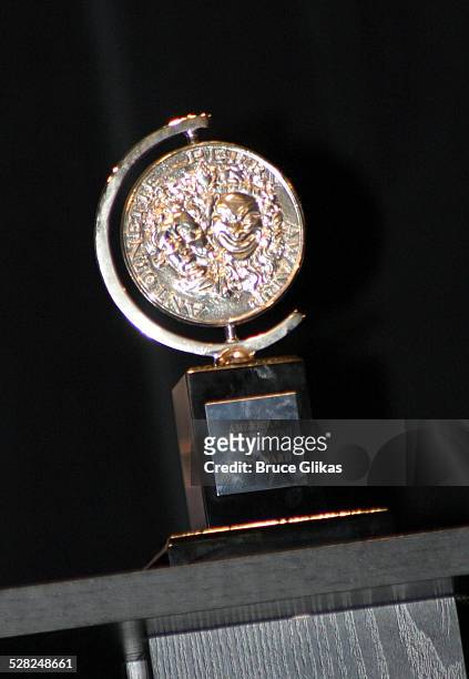 Tony Award during 58th Annual Tony Awards Nominee Announcements at The Hudson Theater in New York City, New York, United States.