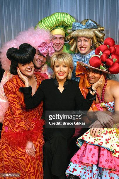 Gennifer Flowers with the cast of Boobs *Exclusive*