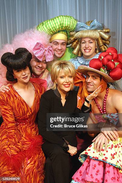 Gennifer Flowers with the cast of Boobs *Exclusive*