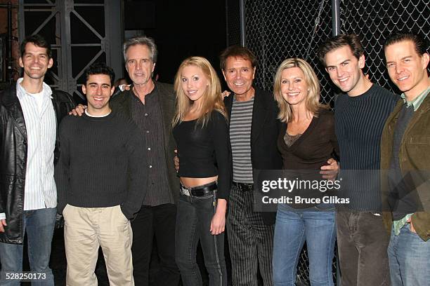 Robert Spencer, John Lloyd Young, Bob Gaudio, Chloe Lattanzi, Cliff Richard, Olivia Newton John, Daniel Reichard and Christian Hoff