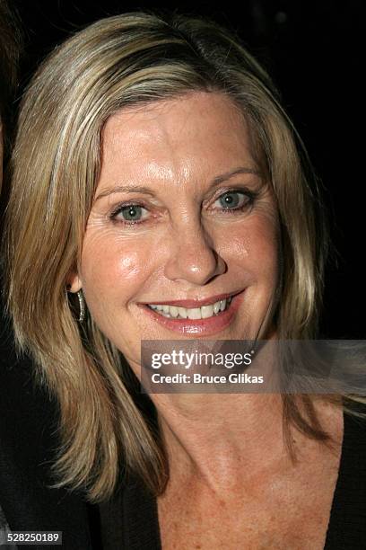 Olivia Newton John during Olivia Newton-John, Chloe Lattanzi and Cliff Richard Attend a Performance of Jersey Boys on Broadway - November 13, 2005 at...