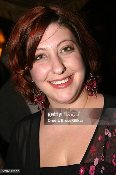Ashlie Atkinson during Opening Night of Night, Mother on Broadway at The Royale Theater then Tavern on The Green in New York, NY, United States.