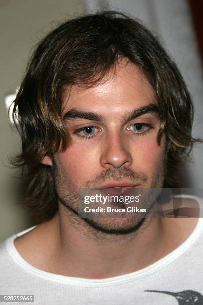 Ian Somerhalder during Off-Broadway Dog Sees God: Confessions of a Teenage Blockhead Rehearsals - November 15, 2005 at Century Theater in New York...