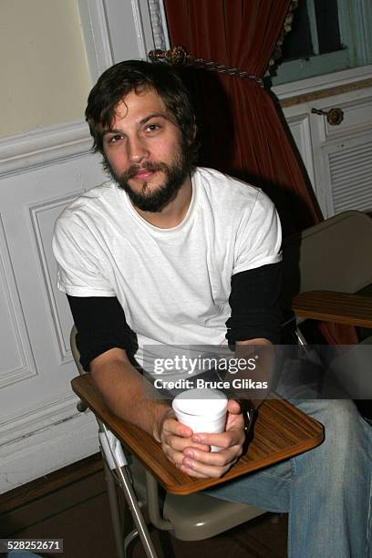 Logan Marshall-Green during Off-Broadway Dog Sees God: Confessions of a Teenage Blockhead Rehearsals - November 15, 2005 at Century Theater in New...