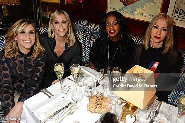 Melanie Blatt, Natalie Appleton, Shaznay Lewis and Nicole Appleton of All Saints attend an intimate performance by All Saints at Annabel's on May 4,...