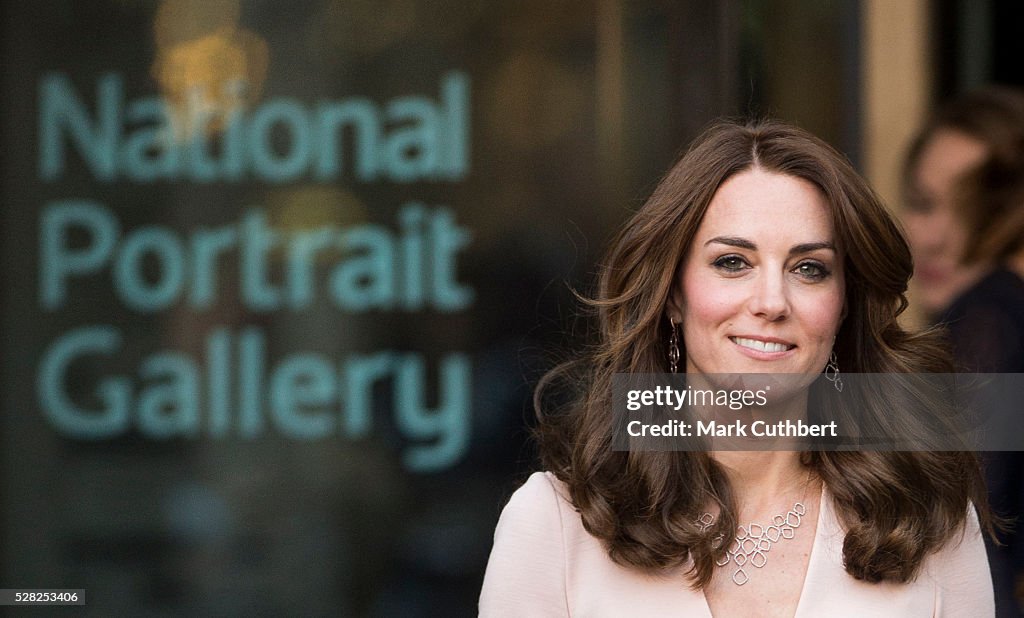 The Duchess Of Cambridge Visits The "Vogue 100: A Century Of Style" Exhibition