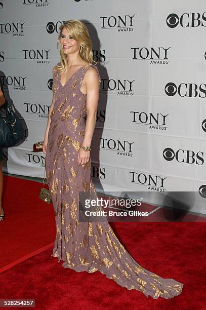 Claire Danes during 61st Annual Tony Awards - Arrivals at Radio City Music Hall in New York City, New York, United States.