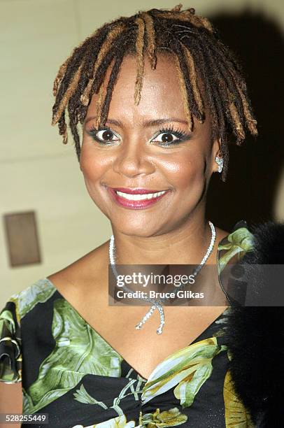 Tonya Pinkins during Caroline Or Change Opening Night on Broadway - After Party at Gotham Hall in New York City, New York, United States.